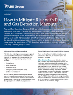 How to Mitigate Risk with Fire and Gas Detection Mapping How to Mitigate Risk with Fire and Gas Detection Mapping