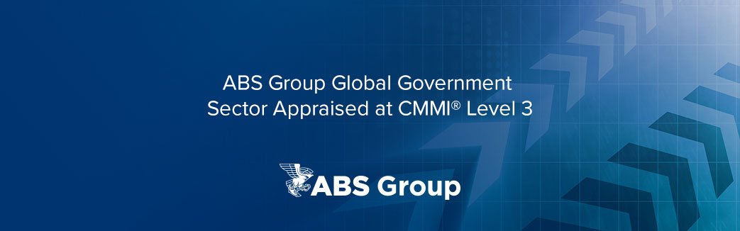 ABS Group Global Government Sector Appraised at CMMI Level 3