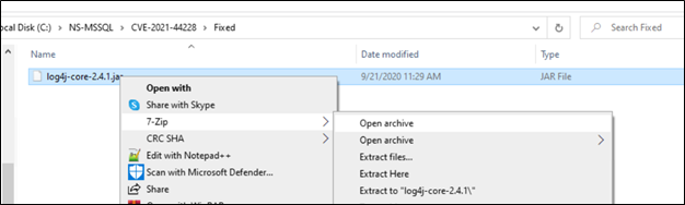 Step 3- Fix the jar to resolve issues